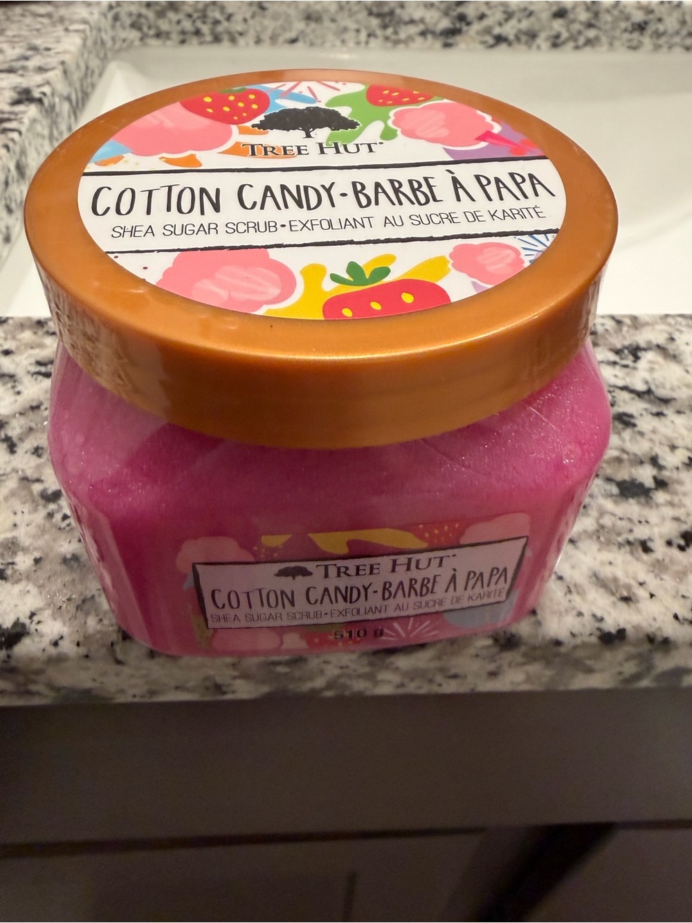 Tree Hut Cotton Candy Shea Sugar Scrub - Pink